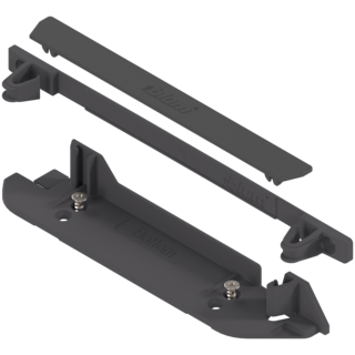 SERVO-DRIVE Bracket profile attachment set back/bottom