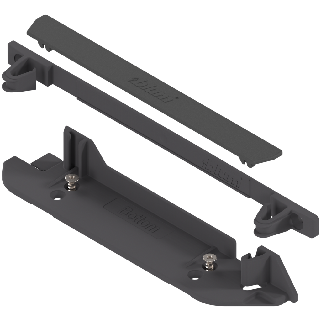 SERVO-DRIVE Bracket profile attachment set back/bottom