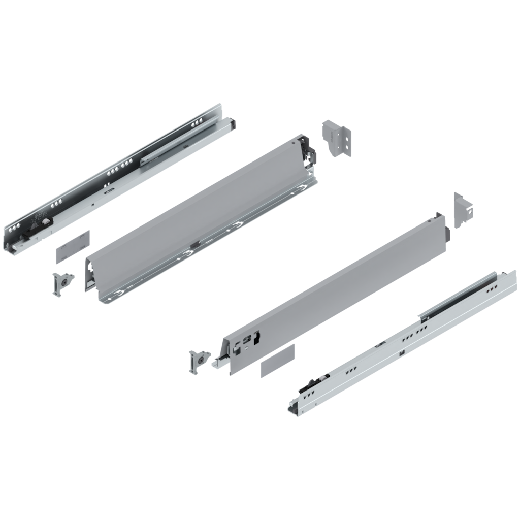 TANDEMBOX πακέτο συστατικών μερών, συρτάρι ύψος N (82,5 mm), σχεδιασμός A