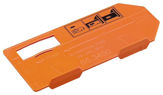 Drilling template for STANDARD