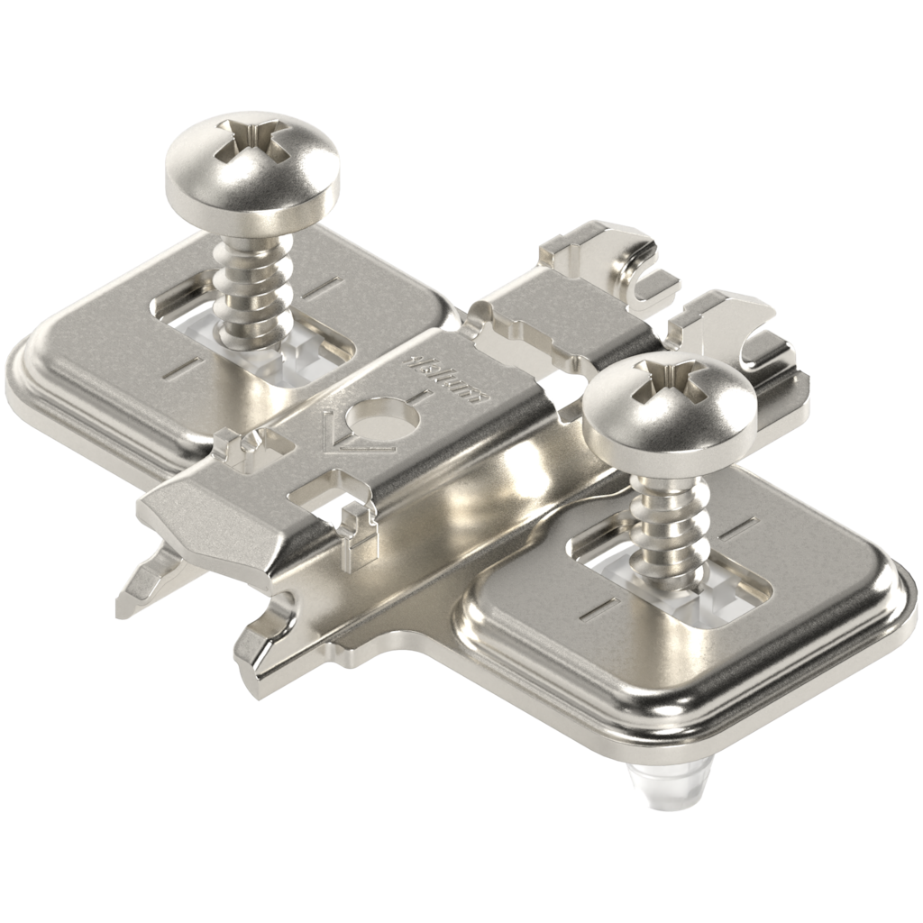 CLIP mounting plate cruciform 