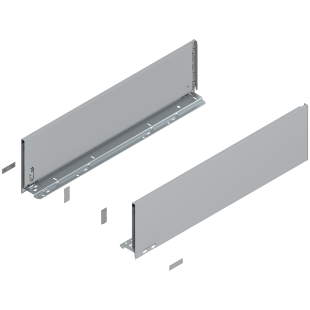 LEGRABOX pure drawer side set height C