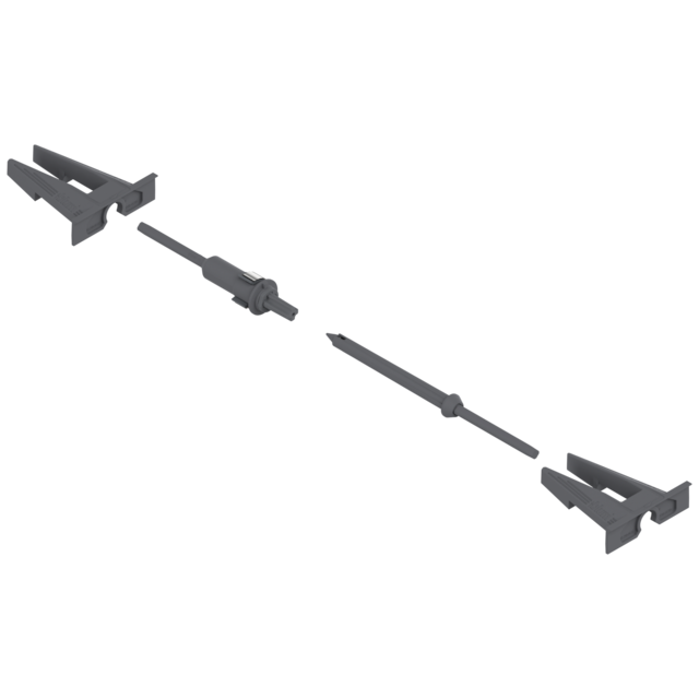 LEGRABOX/MOVENTO TIP-ON locking device and attachment
