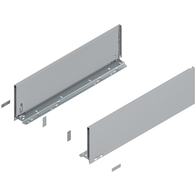 LEGRABOX pure drawer side set height C
