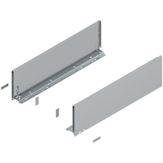 LEGRABOX pure drawer side set height C