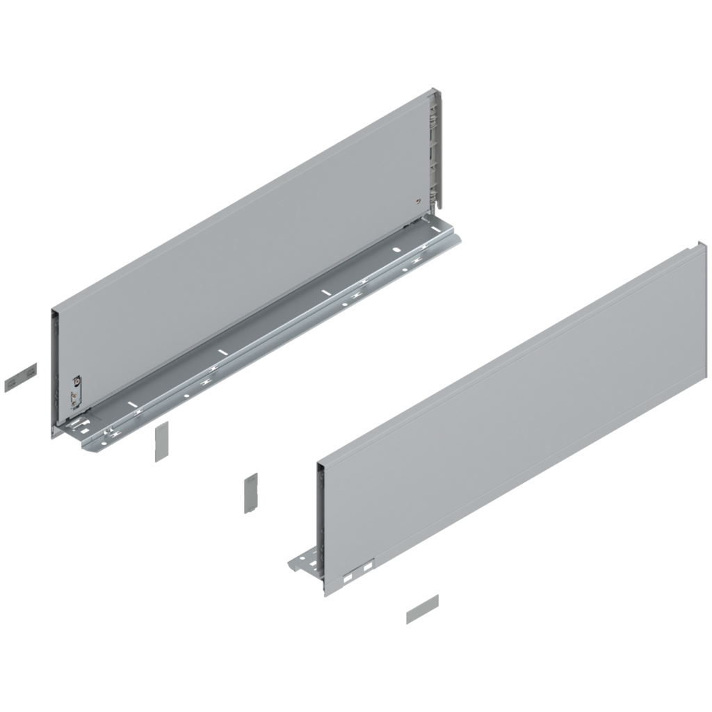 LEGRABOX pure drawer side set height C