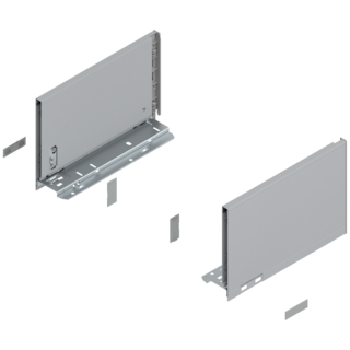 LEGRABOX pure drawer side set height C