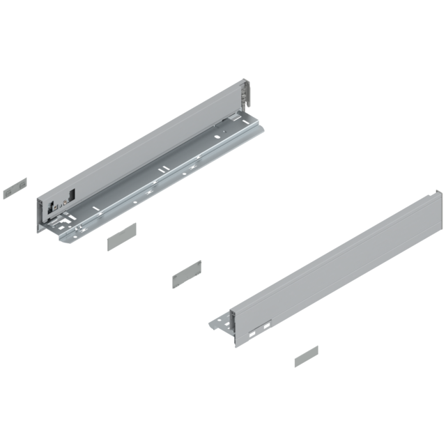 LEGRABOX pure drawer side set height N