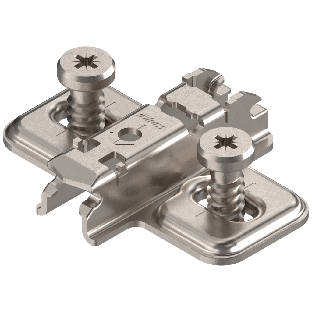 CLIP mounting plate cruciform 