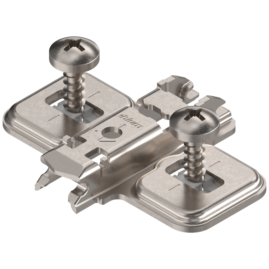 CLIP mounting plate cruciform 