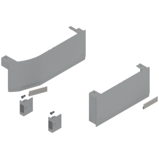 SERVO-DRIVE lift mechanism cover cap set HK top, logo plain 