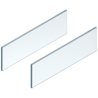 LEGRABOX free design element side mounted clear, logo plain 