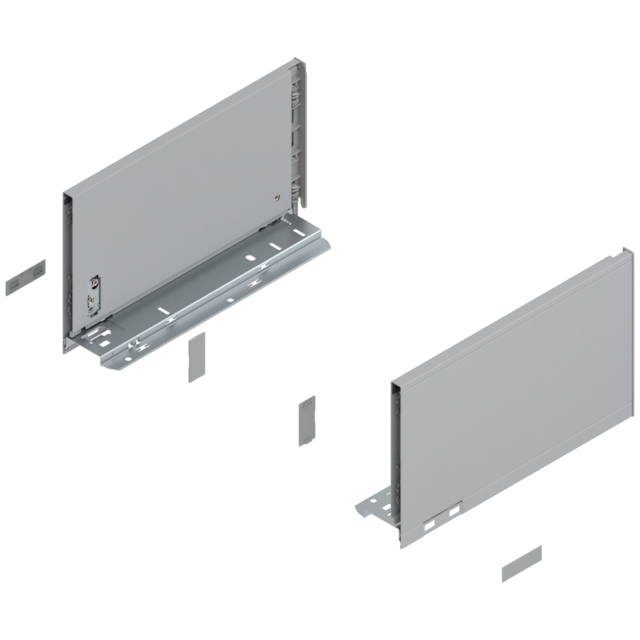 LEGRABOX pure drawer side set height C