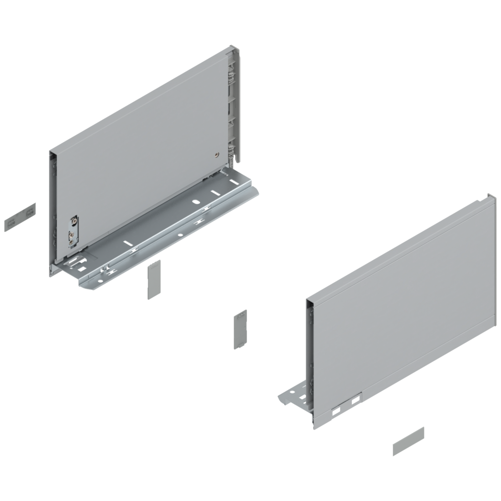 LEGRABOX pure drawer side set height C