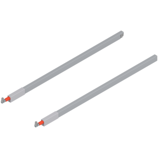 TANDEMBOX Οριζόντια ράγα βέργας 650 mm, αριστερά/δεξιά