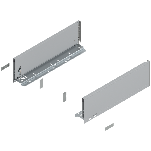 LEGRABOX pure drawer side set height K