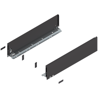 LEGRABOX pure drawer side set height K
