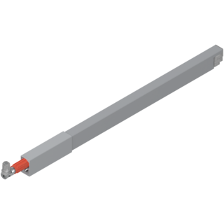TANDEMBOX Οριζόντια ράγα βέργας 400 mm, αριστερό