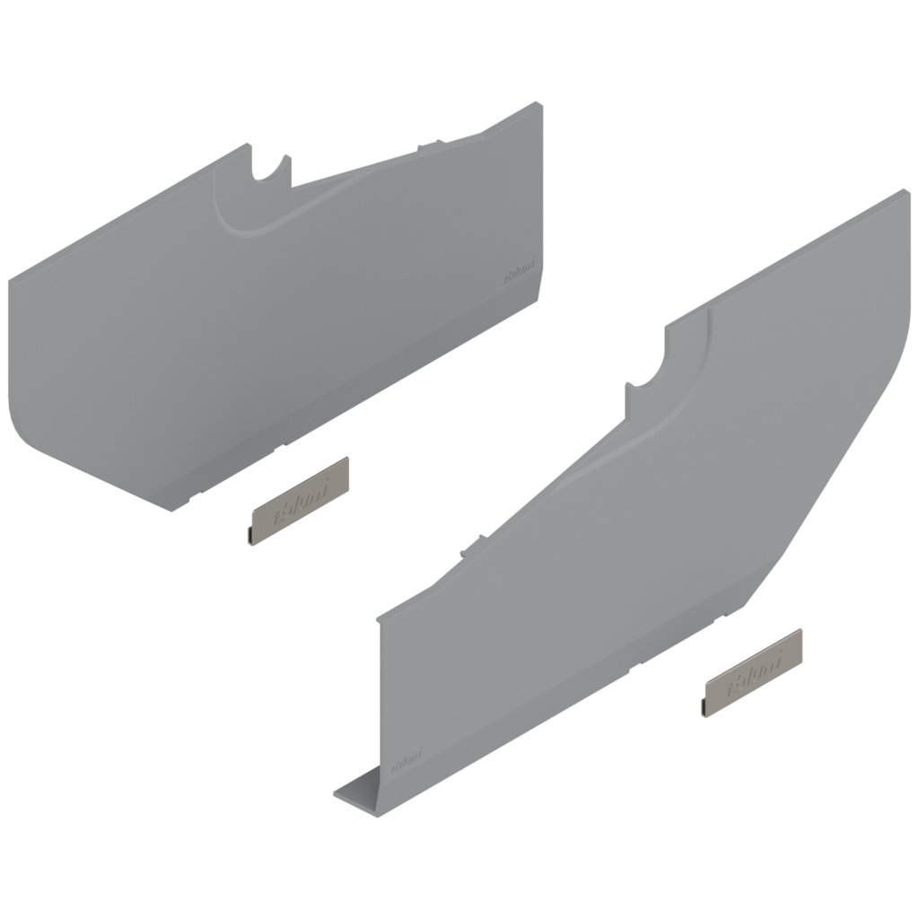 AVENTOS HS lift mechanism cover cap set, logo plain 