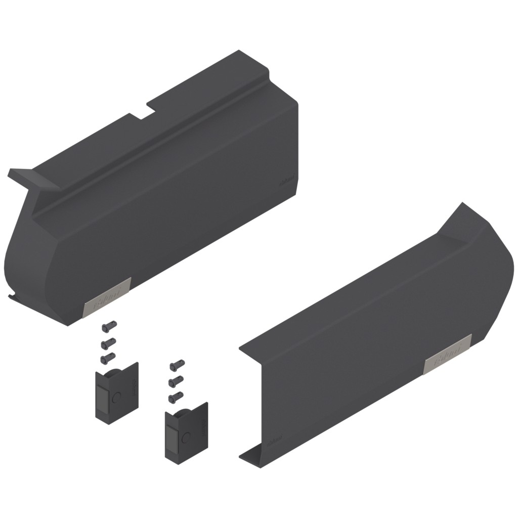 SERVO-DRIVE AVENTOS lift mechanism cover cap set HF, logo plain