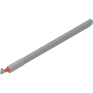 TANDEMBOX Οριζόντια ράγα βέργας 500 mm, αριστερό