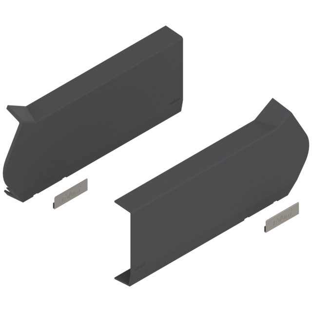AVENTOS HF lift mechanism cover cap set, logo plain 