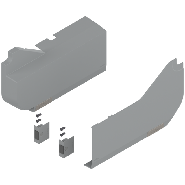 SERVO-DRIVE AVENTOS lift mechanism cover cap set HL, logo plain 