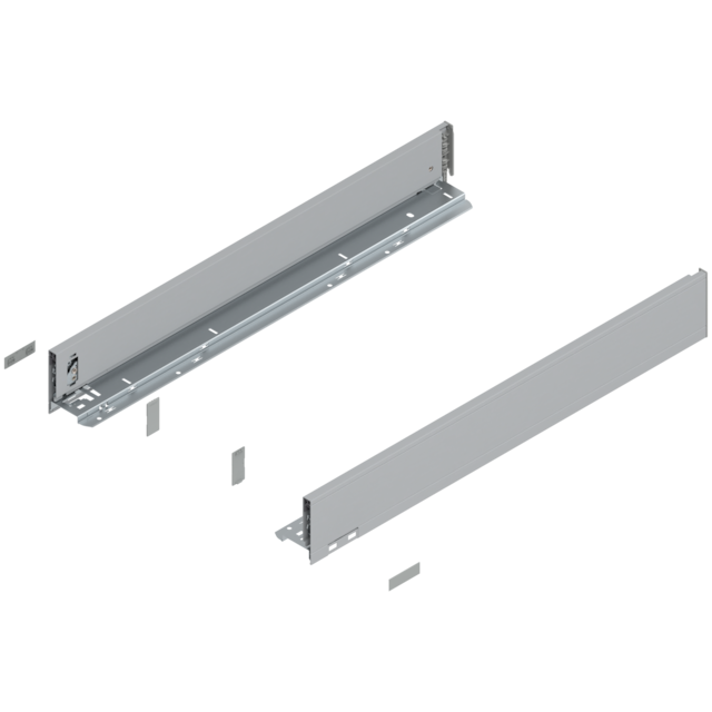 LEGRABOX pure drawer side set height M