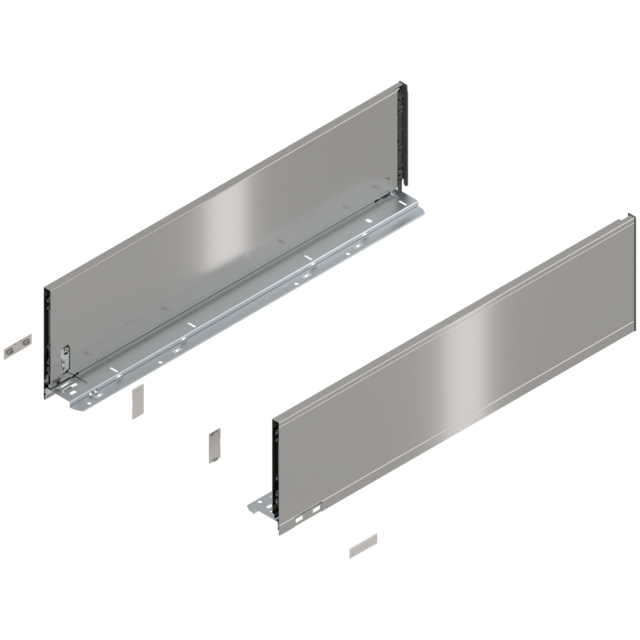 LEGRABOX pure drawer side set height C