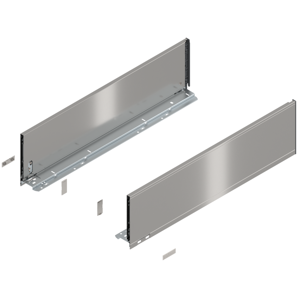 LEGRABOX pure drawer side set height C