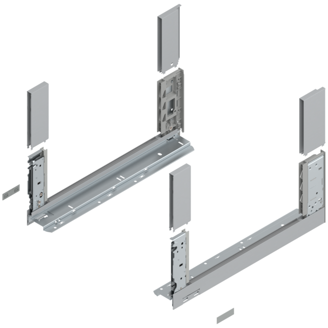 LEGRABOX free drawer side height C