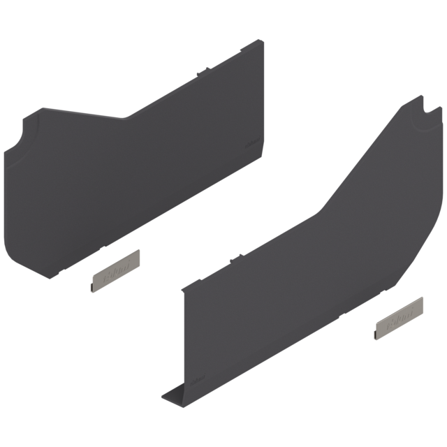 SERVO-DRIVE AVENTOS lift mechanism cover cap set HL, logo plain 