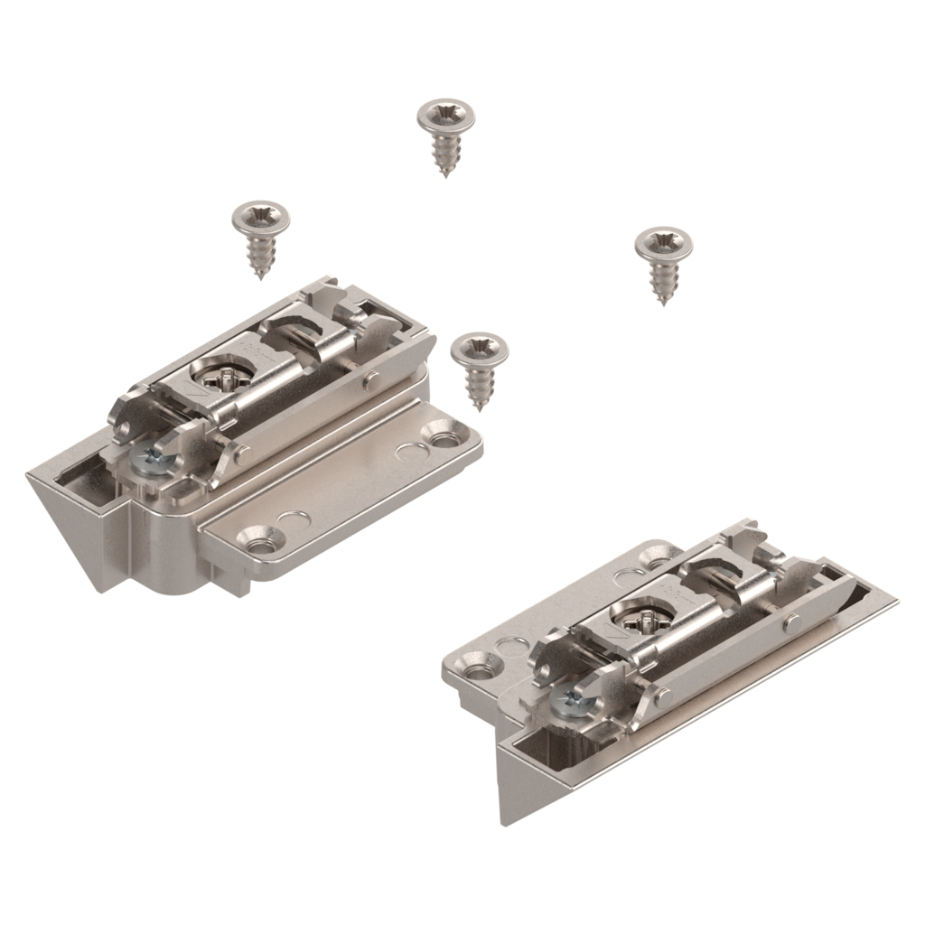 AVENTOS HK-S front fixing bracket set aluminium frame front, narrow