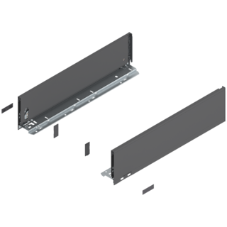 LEGRABOX pure drawer side set height K