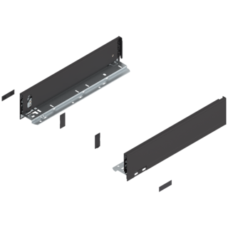 LEGRABOX pure drawer side set height M