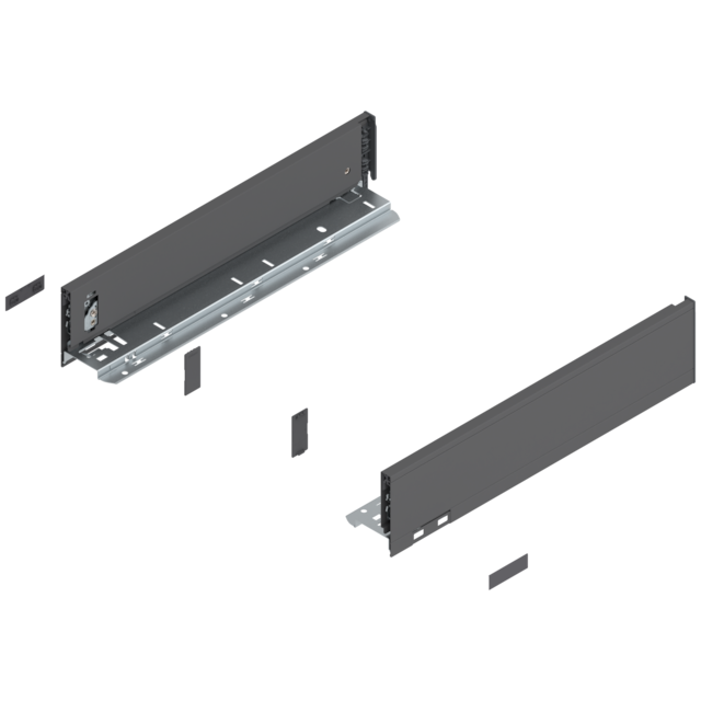 LEGRABOX pure drawer side set height M