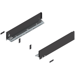 LEGRABOX pure drawer side set height M