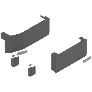 SERVO-DRIVE lift mechanism cover cap set HK top, logo plain 