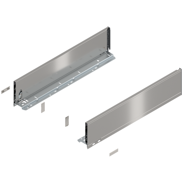 LEGRABOX pure drawer side set height K