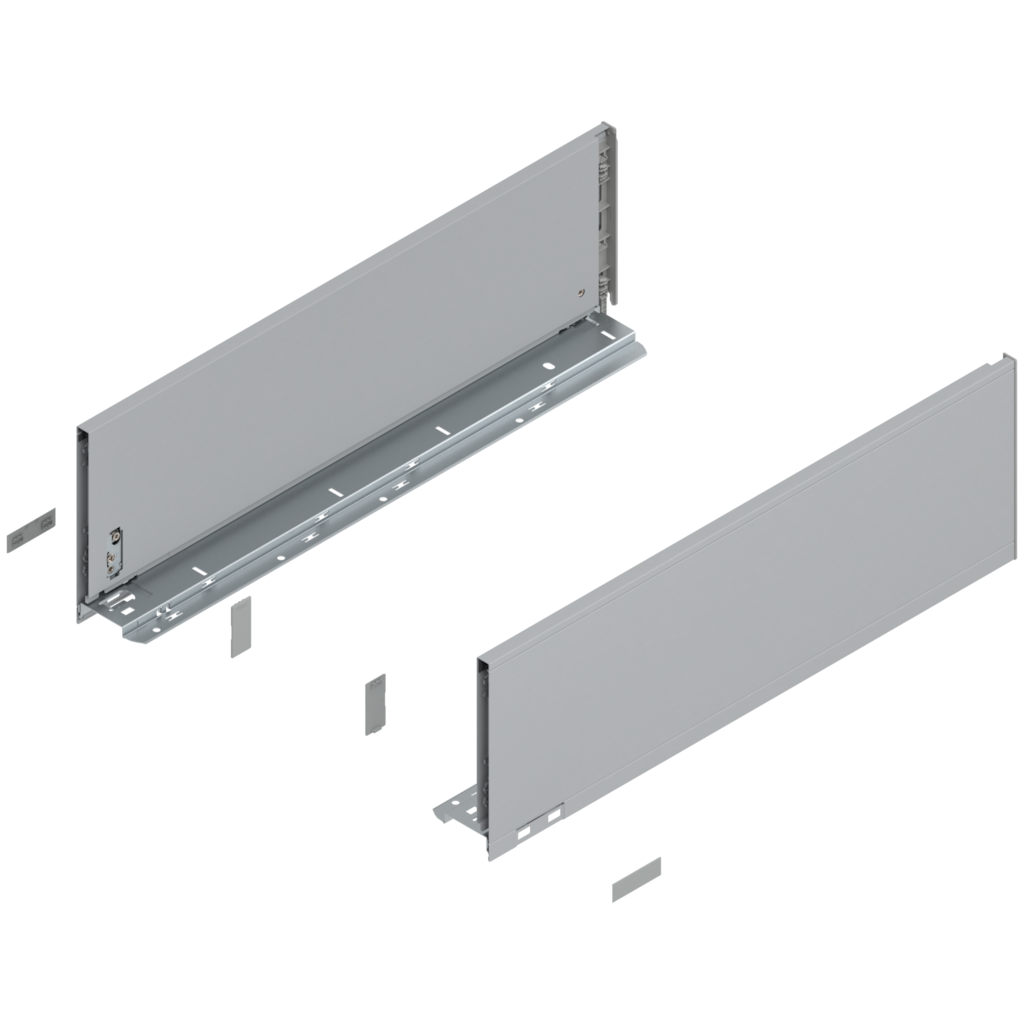 LEGRABOX pure drawer side set height C