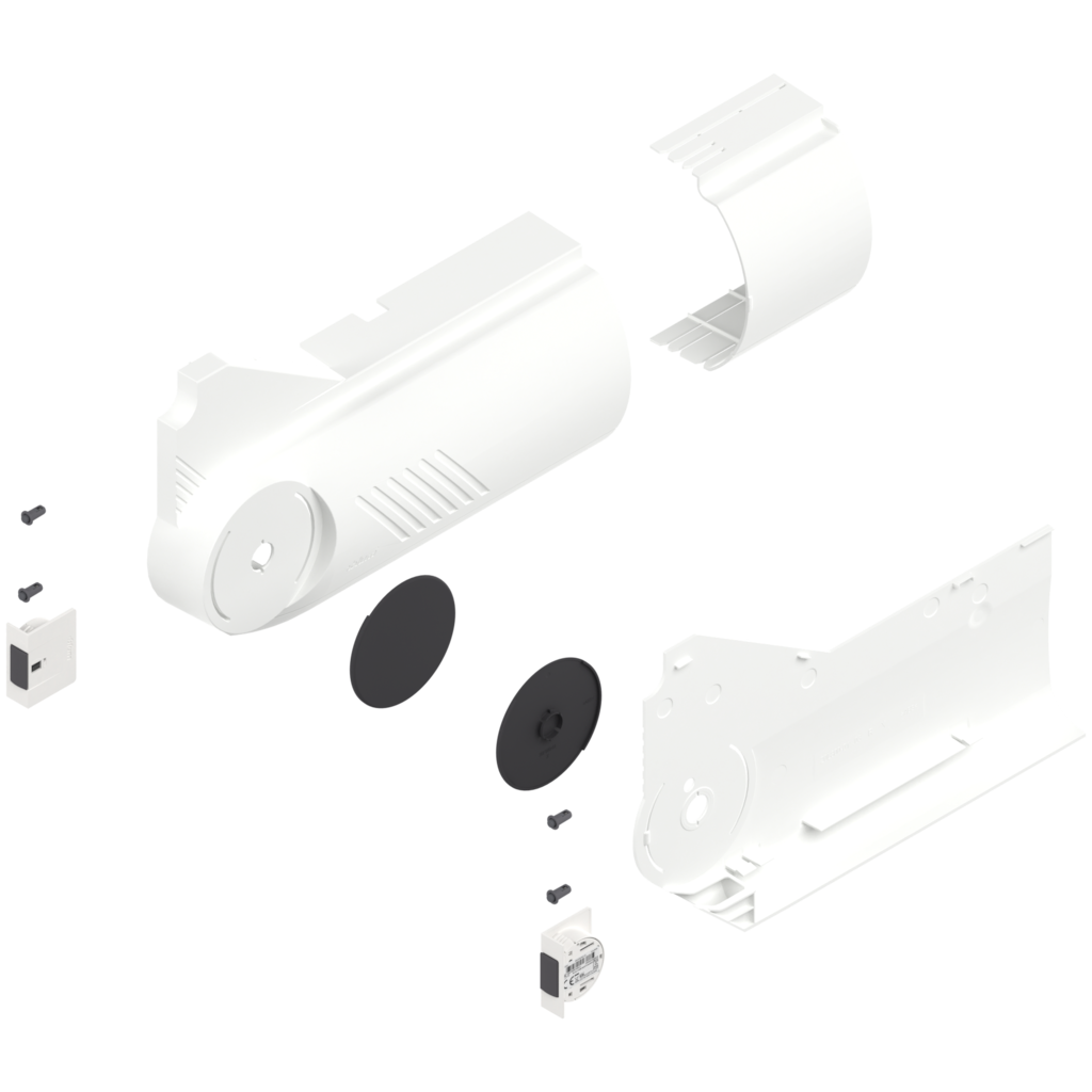 SERVO-DRIVE Güç ünitesi koruma kapağı seti HL, Yazı fontları baskısız 
