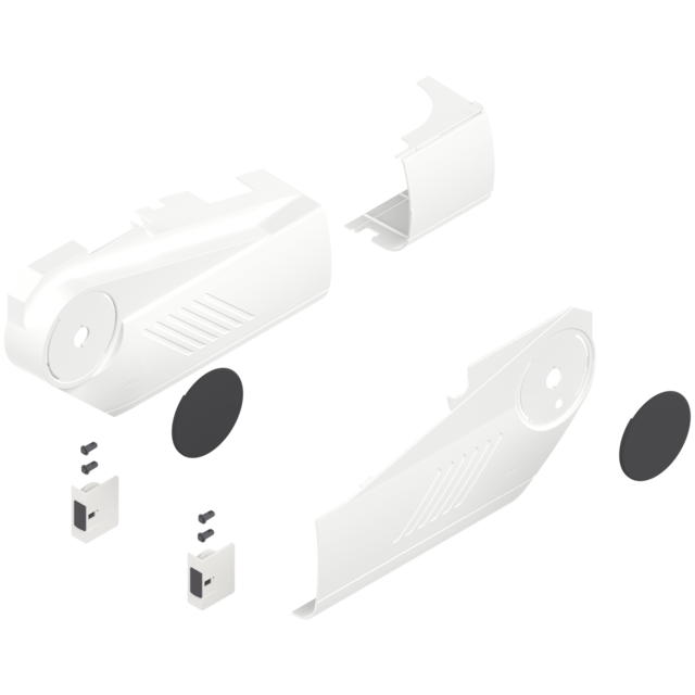 SERVO-DRIVE AVENTOS lift mechanism cover cap set HS, logo plain 