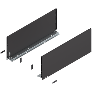 LEGRABOX pure drawer side set height F