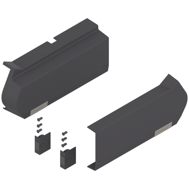 SERVO-DRIVE AVENTOS lift mechanism cover cap set HF, logo plain 