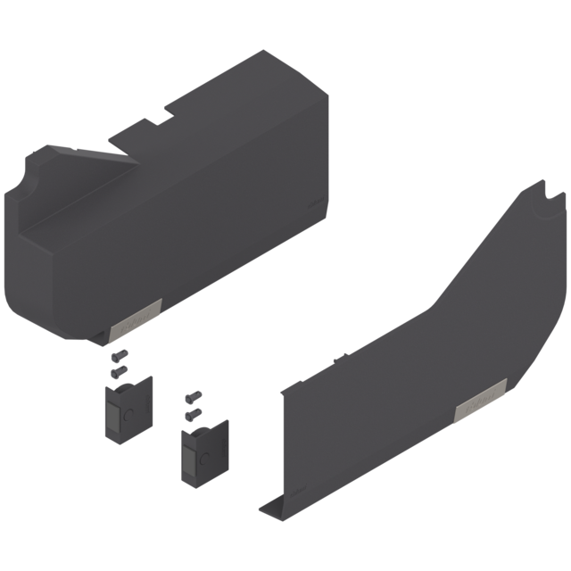 SERVO-DRIVE AVENTOS lift mechanism cover cap set HL, logo plain