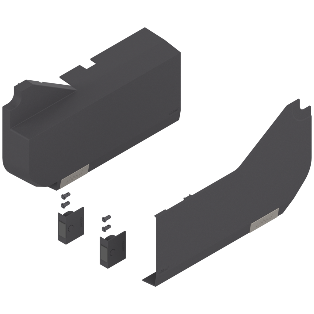SERVO-DRIVE AVENTOS lift mechanism cover cap set HL, logo plain