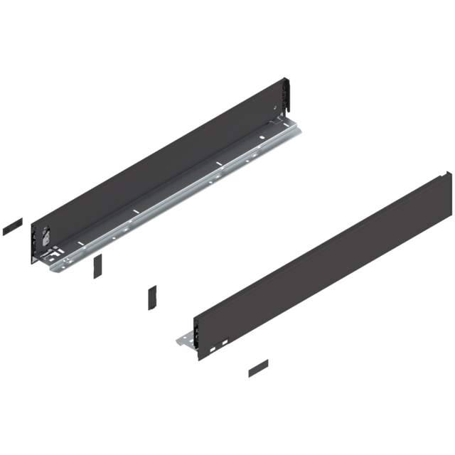 LEGRABOX pure drawer side set height M