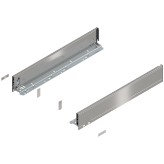LEGRABOX pure drawer side set height M