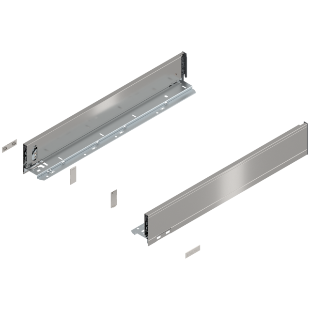 LEGRABOX pure drawer side set height M