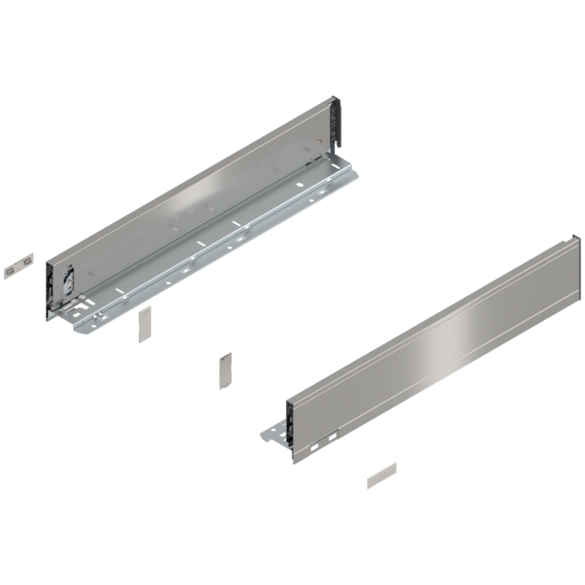 LEGRABOX pure drawer side set height M